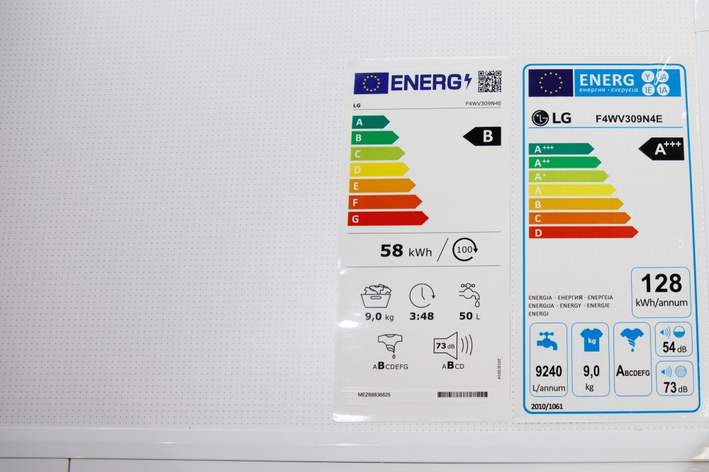 Votat în prima lectură: Produsele electrocasnice vor fi însoțite de etichete energetice